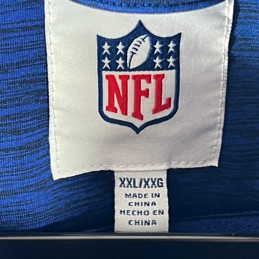 NFL Indianapolis Colts Mens XXL Blue Space Dye Full Zip Jacket HTF